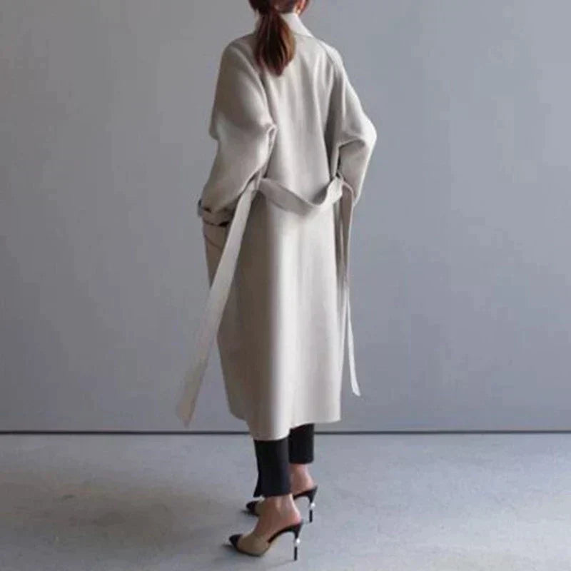 Valentina | Longline Wool Coat