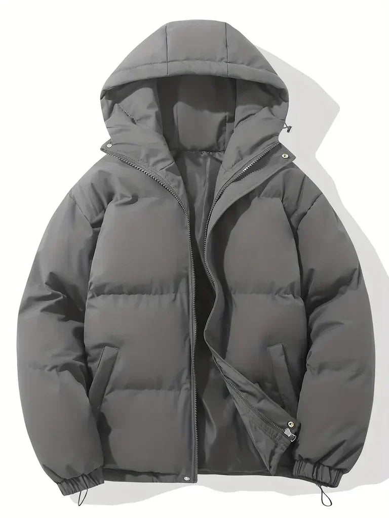 Erik - classic design warm hooded jacket