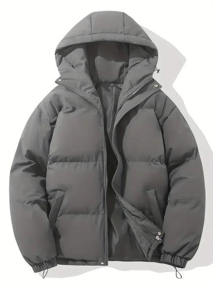 Erik - classic design warm hooded jacket