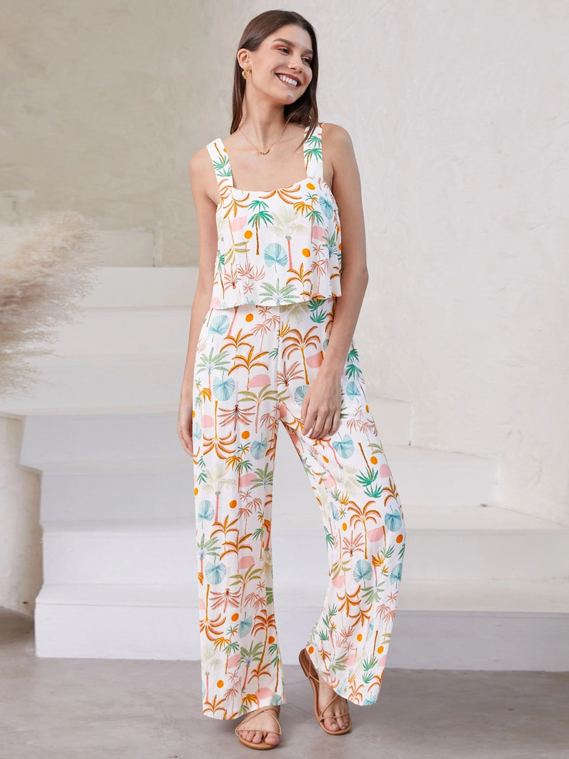 JANE SUMMER TOP AND PANT SET