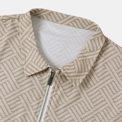 Charleston Comfy Quarter-Zip Polo Shirt