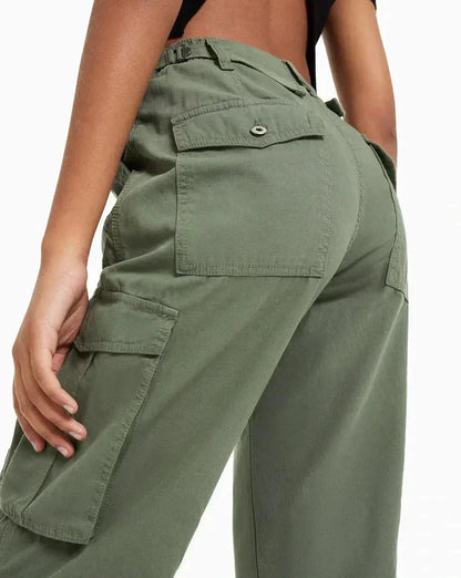 Mila Adjustable Waist Cargo Pants