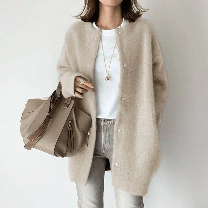 Phoebe | Luxury Button Cardigan