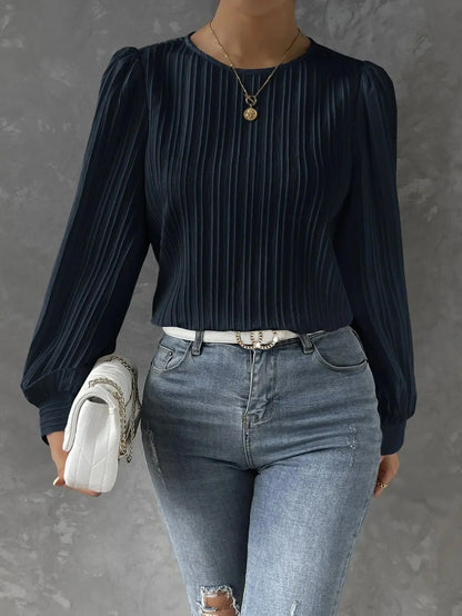 SAVANNAH | PLEATED BLOUSE