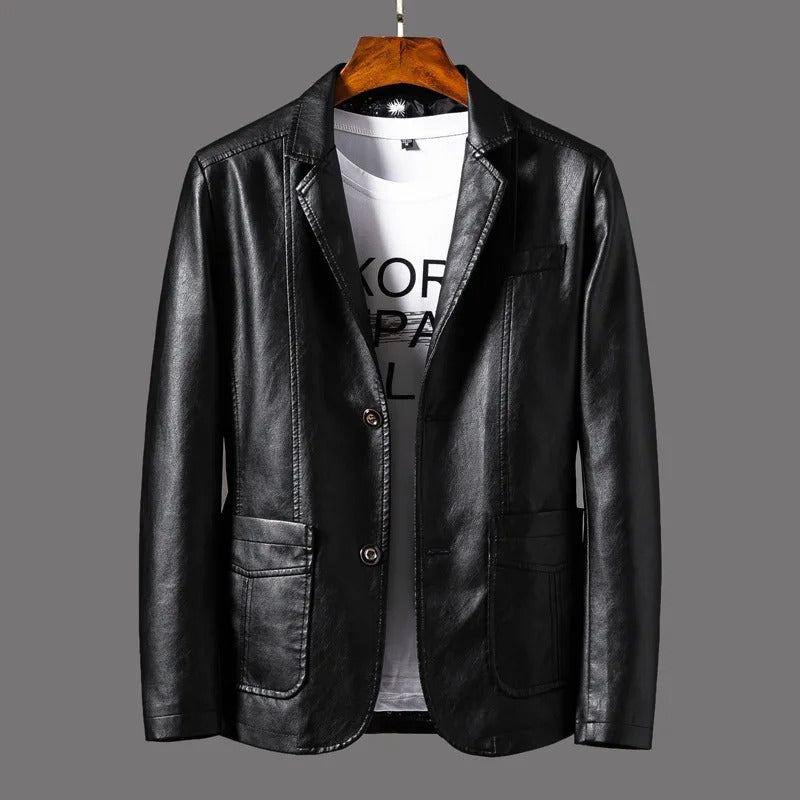 Daryl | Elegant Leather Jacket