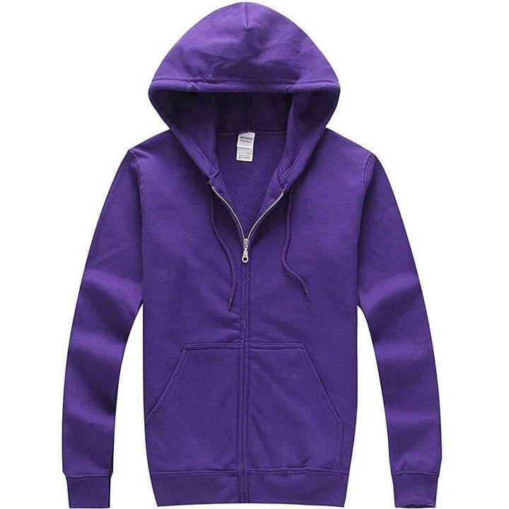 Ziat - men's hoodie with zip