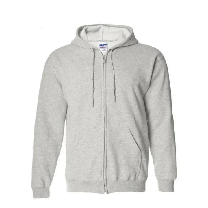 Ziat - men's hoodie with zip