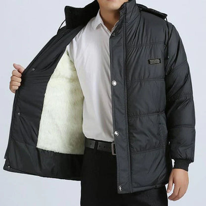 Elias - warm winter jacket with lining