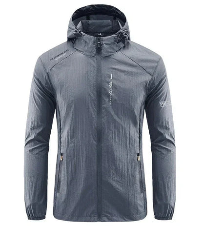 Eugenio - ultralight windproof and sunproof hooded summer jacket for men